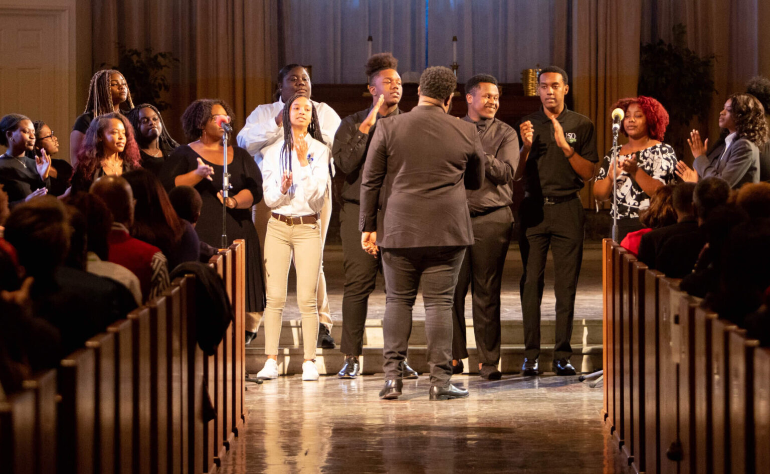 Dillard University Gospel Choir and the Xavier University of Louisiana Gospel Choir