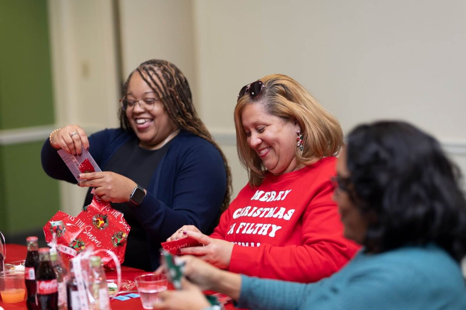christmas celebration for faculty and staff