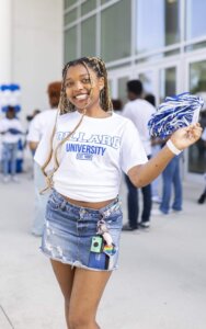 Students at Dillard University DU Day