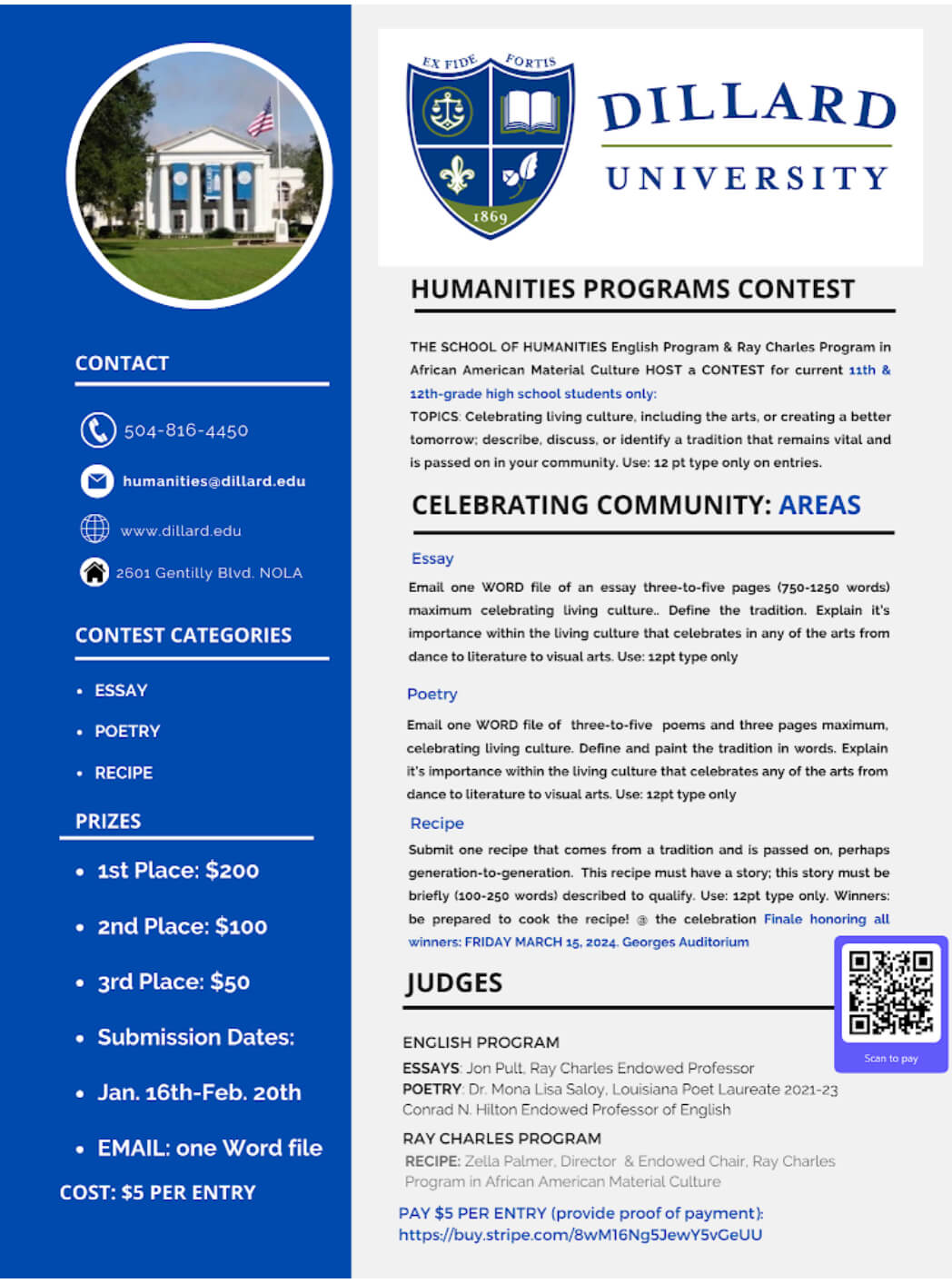 School of Humanities, Dillard University