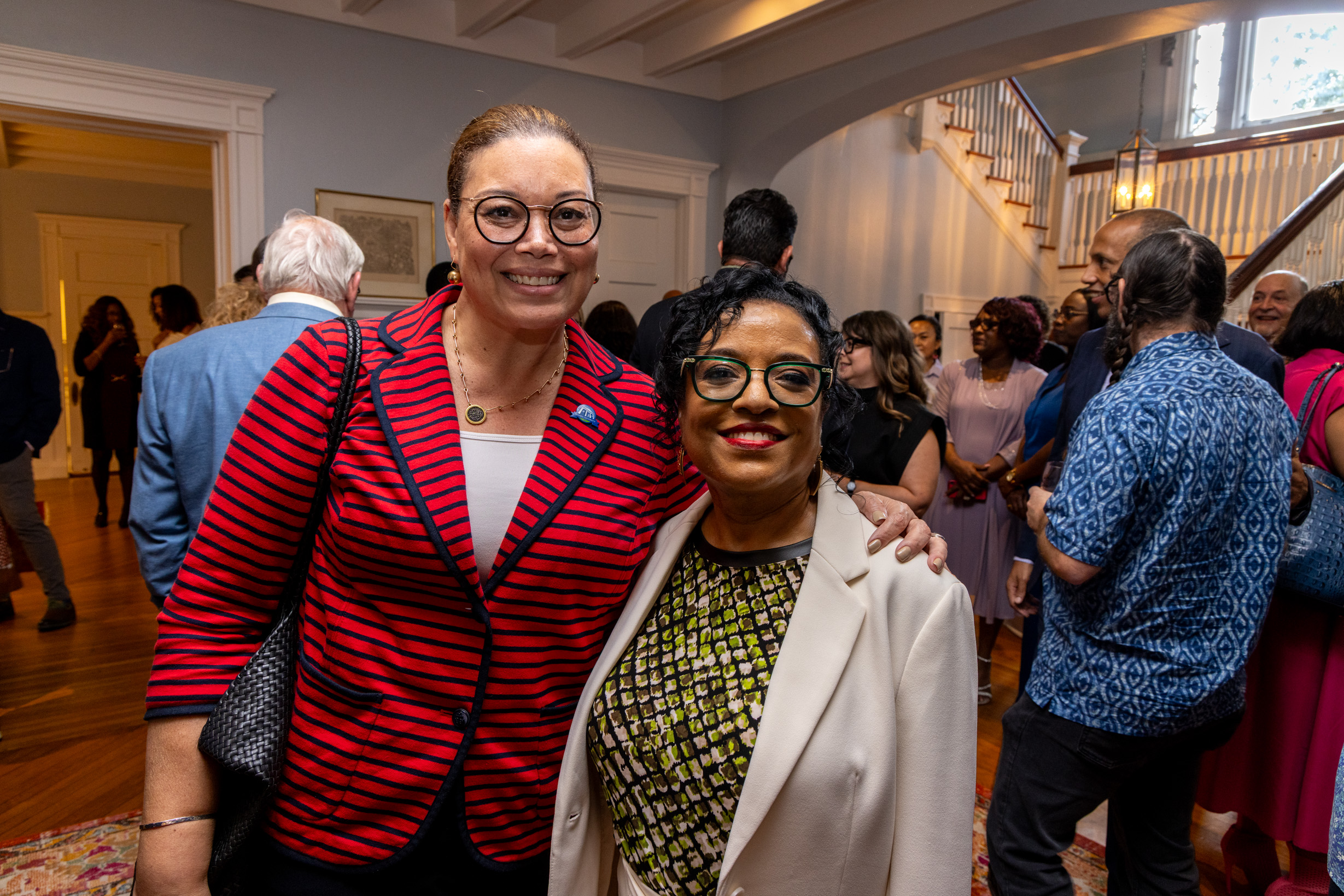 Dr. Kim Vaz-Deville with Dr. Guillory