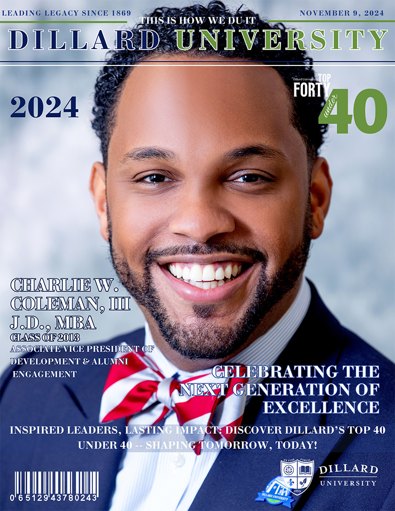 Charlie Coleman - 40 under 40 - Dillard University