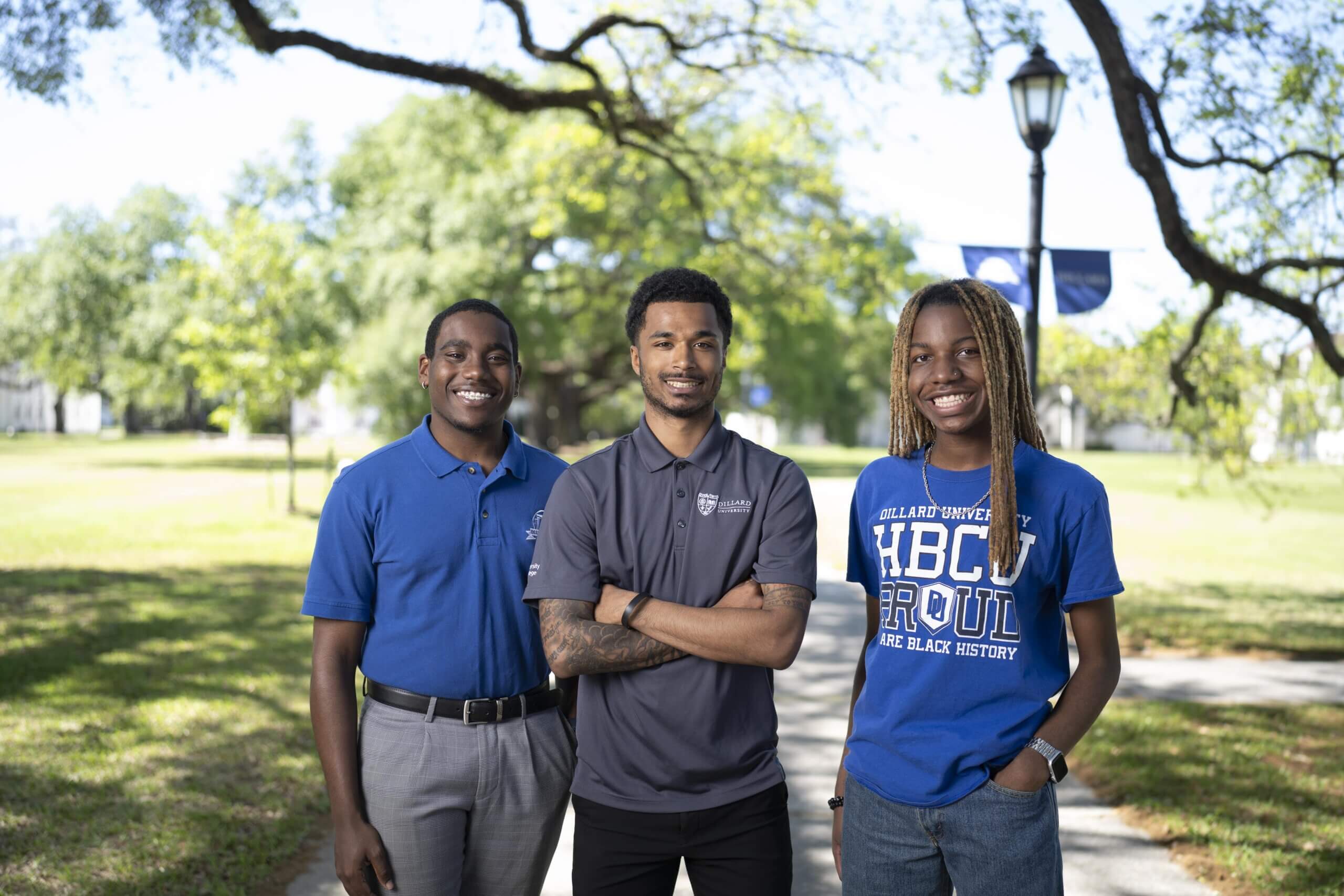 Students at Dillard University