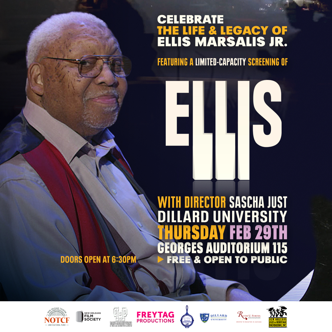 Celebrate the life and legacy of Ellis Marsalis Jr.