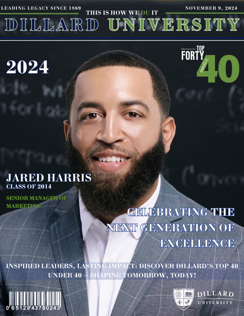 Jared Harris Dillard University 40 Under 40