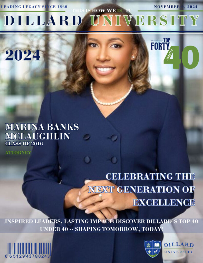 Marina Banks McLaughlin - 40 Under 40 - Dillard University
