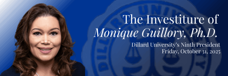 Monique Guillory Investiture graphic