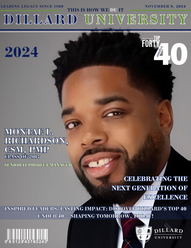 Montae Richardson - 40 Under 40 - Dillard University