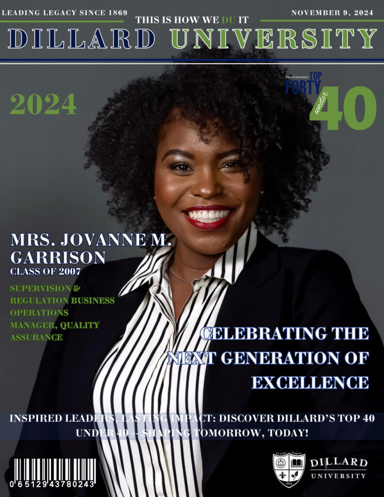 Jovanne Garrison - 40 Under 40 - Dillard University