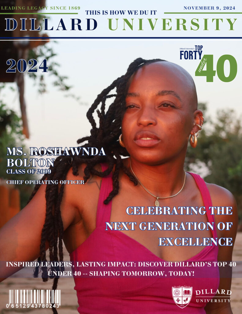 Roshawnda Bolton - Dillard University - 40 Under 40