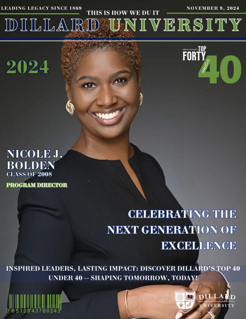 Nicole J. Bolden - 40 Under 40 - Dillard University
