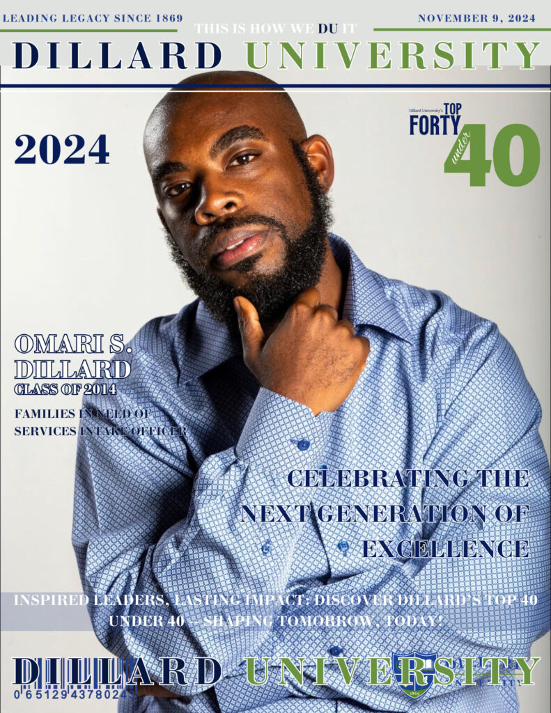 Omari S. Dillard - 40 Under 40 - Dillard University