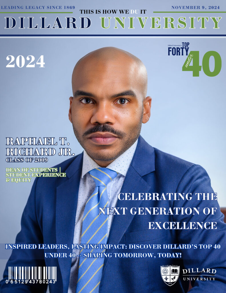 Raphael T. Richard Jr - 40 Under 40 - Dillard University