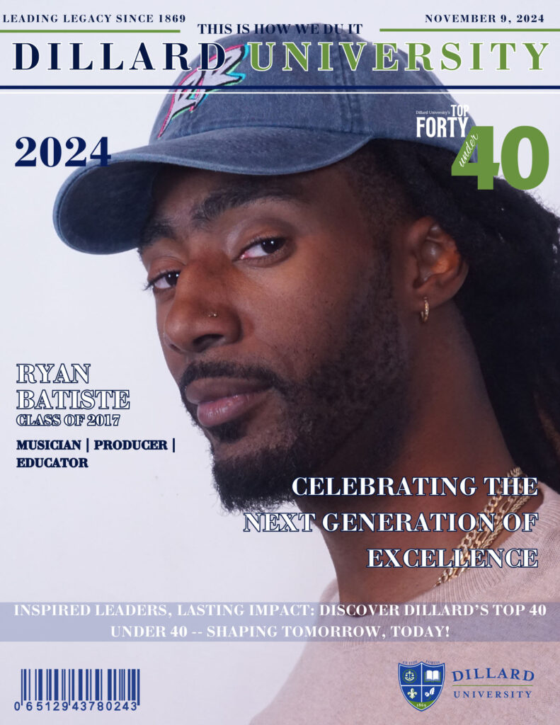 Ryan Batiste - Dillard University - 40 under 40