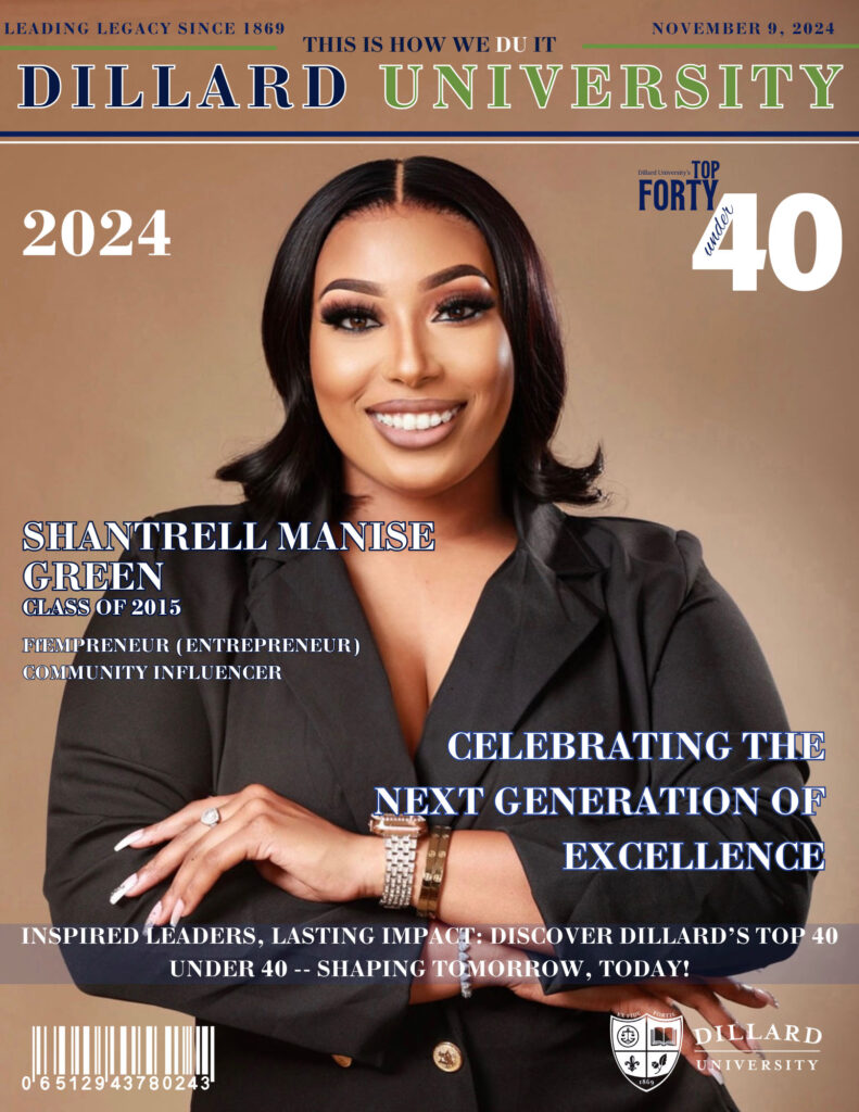 Shantrell Green - 40 Under 40 - Dillard Universityi