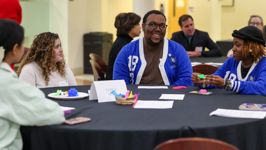 Students at Dillard University DU Day