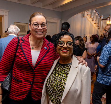 Dr. Kim Vaz-Deville with Dr. Guillory