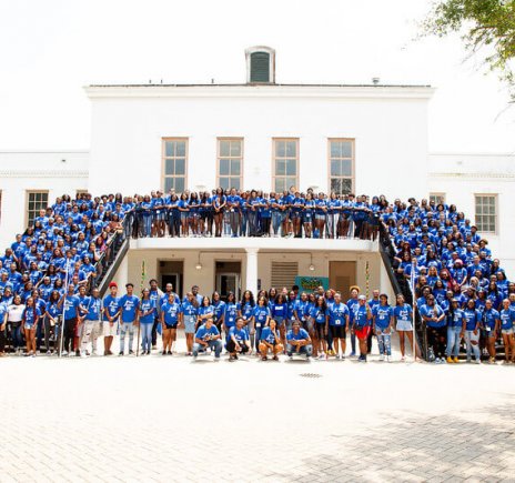 Dillard Univerity students group photo