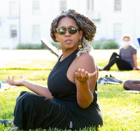 Dillard University Students on Campus