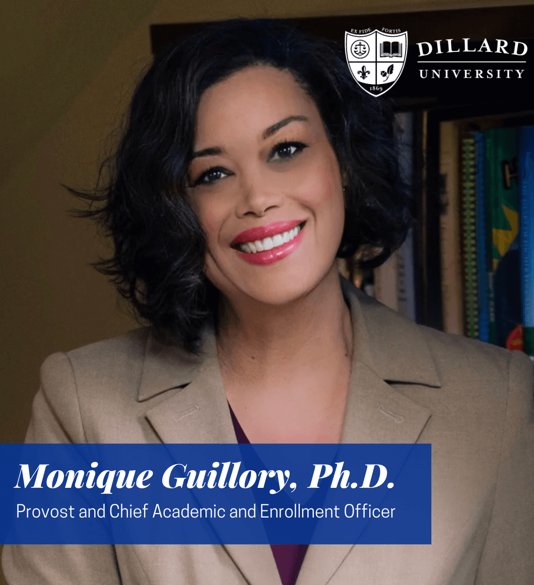 Dr. Monique Guillory, New Provost and Chief Academic and Enrollment Officer