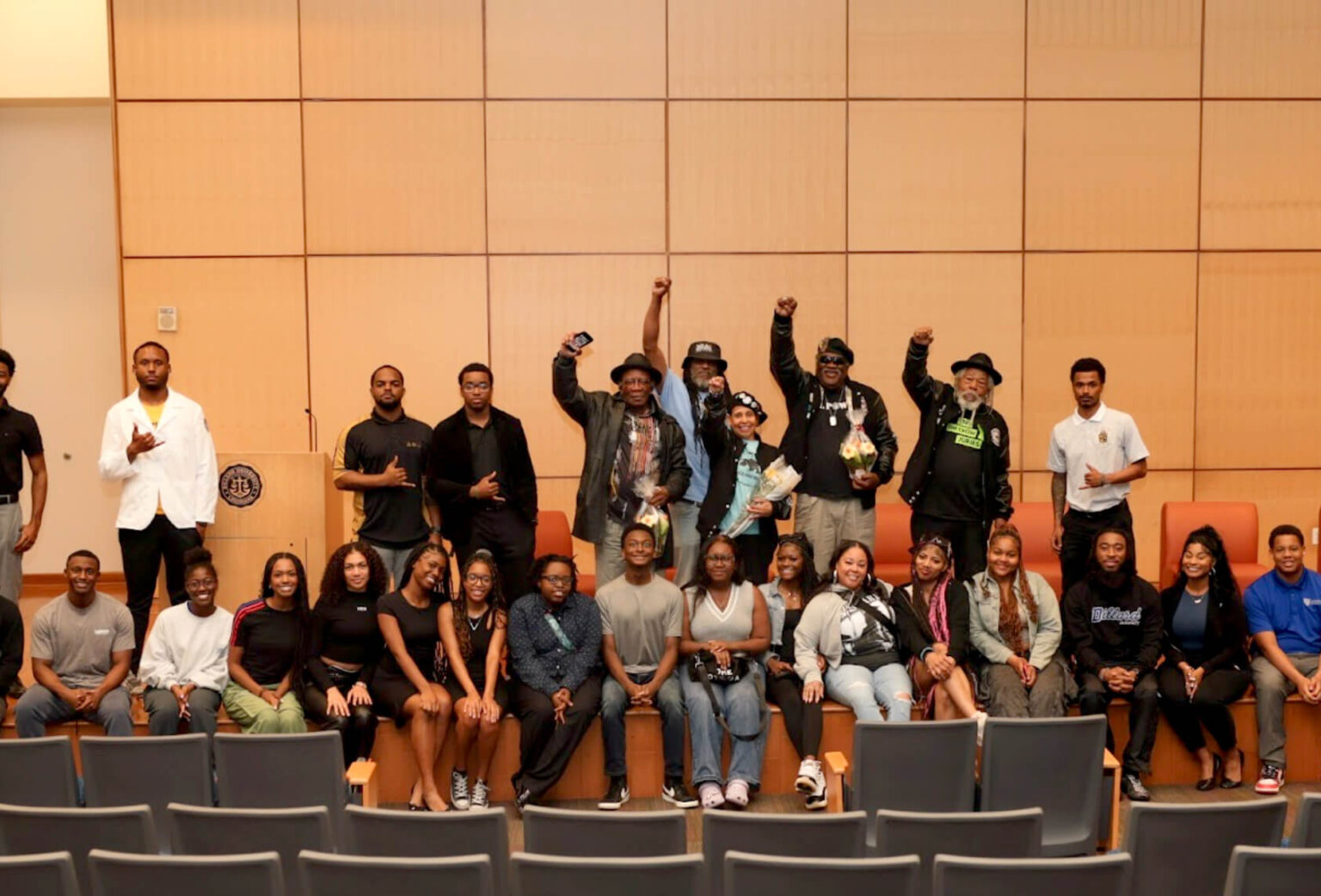 NOLA Black Panthers on campus