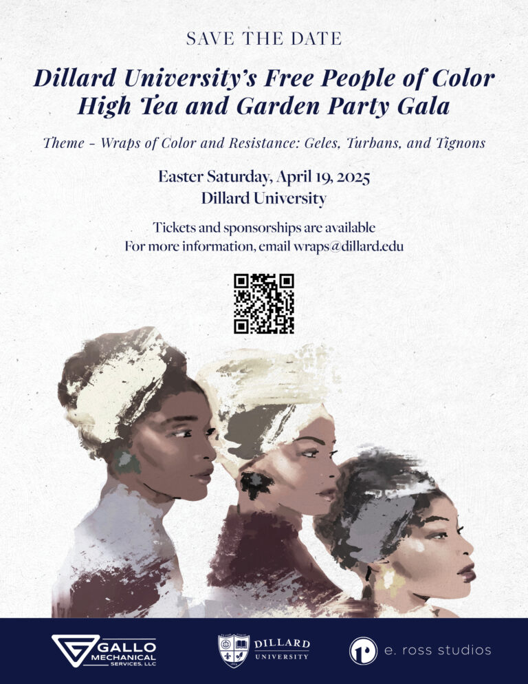 The Free People of Color Tignon Tea and Garden Party - Dillard University